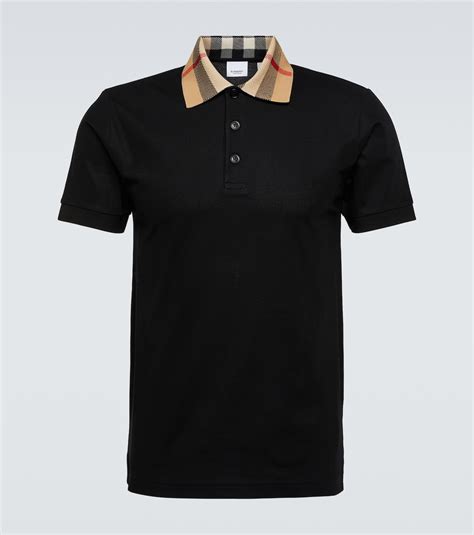 burberry black polo small